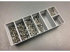 zusätzliche Ablage fügt akro-mils kleine Teile Organisatoren tool Inhaber - Boxen Teile-Lagerung 3d print model - Mito3D