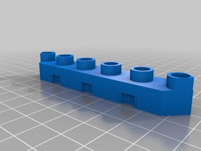 diagonal duplo bricks construction toys compatible lego 3d print model - Mito3D