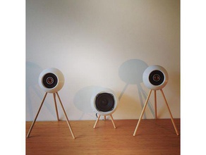 helo sound music bluetooth design gorgeous raspberry pi speaker 3d print model - Mito3D
