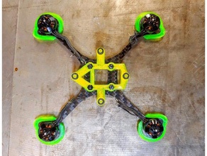 16 mm 26 de vuelo controlador adaptador drone fpv rc los vehículos 3d print model - Mito3D