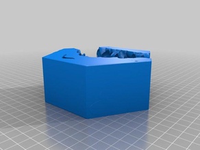 08 3 d la impresión las cavernas mazmorra de los azulejos modular 3d print model - Mito3D