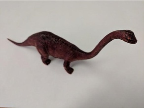 brachiosaurusbrontosaurus Dinosaurier Tiere 3d-scan Spielzeug 3d print model - Mito3D