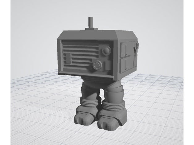 star wars solo jv-p12 hvac droid aksiyon figürü oyuncak oyun aksesuarlar 3D print model - Mito3D