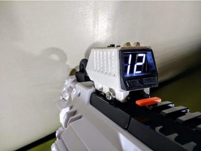 nerf rival fantasma de la infantería ammocounter vivienda juguete juego accesorios hera 3d print model - Mito3D