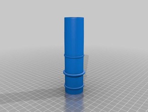shop vacuum hose adapter coupler parts shopvac attachment vac 3d print model - Mito3D