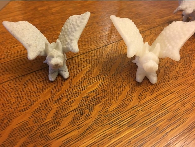 dragão de repouso jogos besta chifres monstro cauda texas longhorns alado asas 3D print model - Mito3D