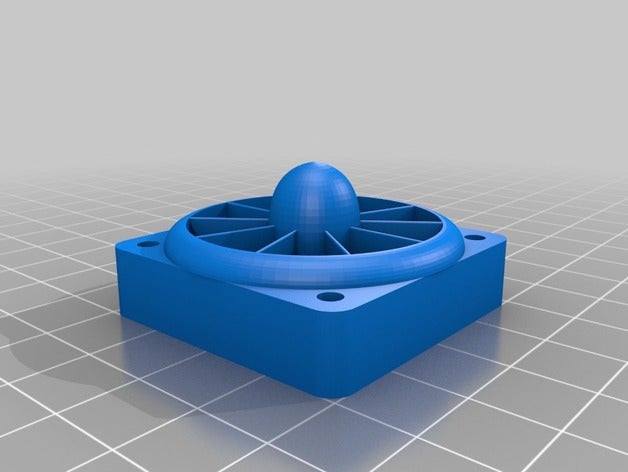 40mm ventoinha de turbina jato 3d a impressora partes 3D print model - Mito3D