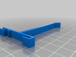 pegboard crochets trou carré outil de les titulaires boîtes conseil peg 3d print model - Mito3D