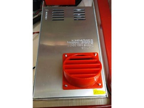 ventilatore griglia di alimentazione 3d la stampa cnc radio amatoriale solidworks Stampante il fai da te h-bot radioamatori 3d print model - Mito3D