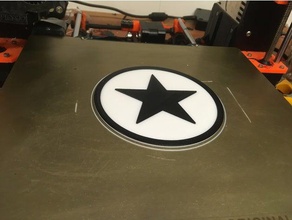 star plate signs logos 3d print model - Mito3D