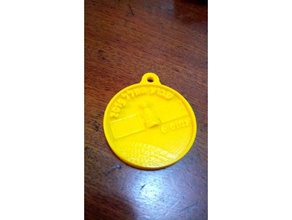 madatech space week 2019 medal coins badges 3d print model - Mito3D