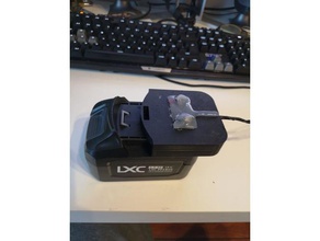 cocraft lxc battery adapter diy 18v power tool tools 3d print model - Mito3D