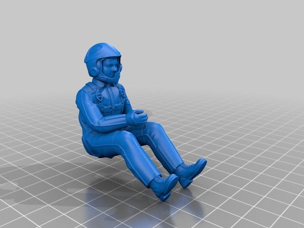 printle pilot sculptures 3D print model - Mito3D