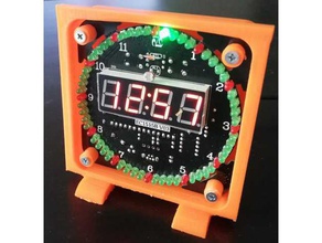 ec1515b v3 led-rotation Uhr diy 3d print model - Mito3D