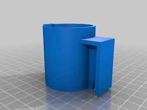support vacuum cleaner tube main body replacement parts 3d print model - Mito3D