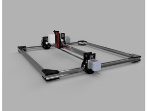 simple xy graveur laser bricolage 3d print model - Mito3D