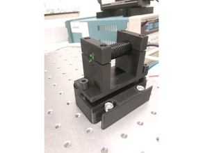montagem de 16 mm diâmetro módulo laser experimentação 25mm grade a física astronomia óptica 3d print model - Mito3D