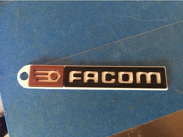 facom keychain keychains 3D print model - Mito3D