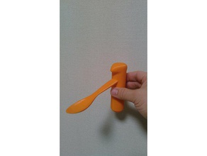 assistive spoon hand tools 3d print model - Mito3D