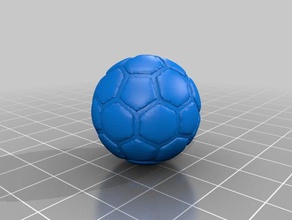 fussball soccer football toys games 3d print model - Mito3D
