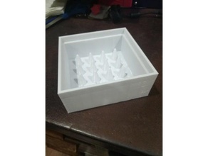 frostingicing tip box organization 3d print model - Mito3D