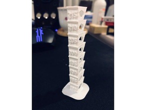alfawise u20 temperature tower 3d printing tests u10 u30 3d print model - Mito3D