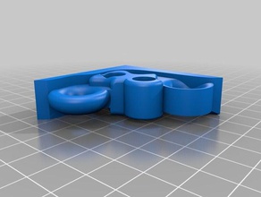 raf aya étagère pièces coude pied 3d print model - Mito3D