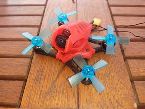Rahmen beta75 - Spielzeug Spiel Zubehör betafpv 75x Drohne winzige whoop 3d print model - Mito3D