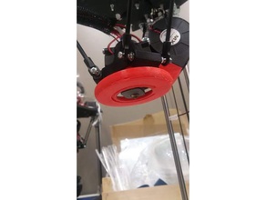 fanduck udelta original 3d printer extruders microdelta microdeltarework rework radial fan duct 3d print model - Mito3D