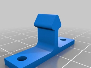 oak baseboard vent clip replacement parts decor grates 3d print model - Mito3D
