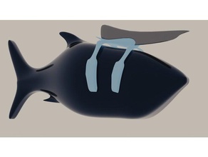 tuna melodi interactive art animal bioart design ecofuturism ecology globalwarming posthuman speculative transanimalism 3d print model - Mito3D