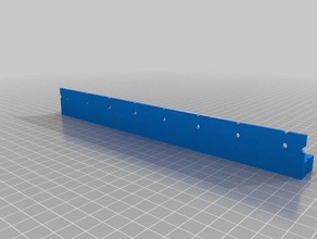 my customized dowel screw marking jig fullysysteme32 hand tools 3d print model - Mito3D
