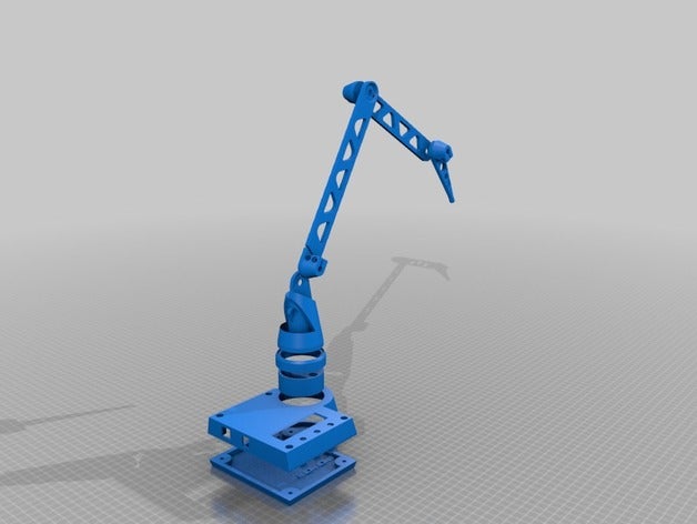simple measuring arm engineering arduino robotic uno 3D print model - Mito3D