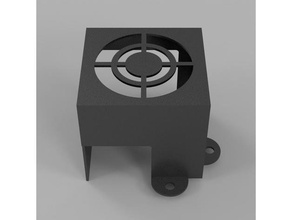 original creality hotend fan duct 3d Drucker Teile cr-10 ender 3 3d print model - Mito3D