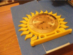 sun clock gadgets 3d print model - Mito3D