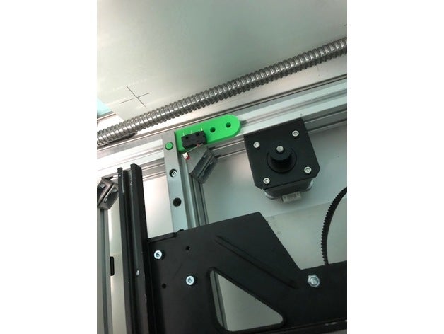 y-limit switch holder am8 blv mod extended 3d printer parts 3D print model - Mito3D