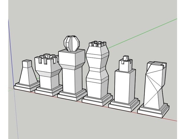 Xadrez em espiral Modelos 3D para impressão: 10.000 STL ・ Mito3D