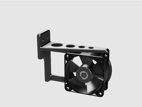 mount fan ramps 3d printer parts hypercube 3d print model - Mito3D
