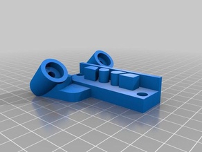 delta magnet carriage 3d printer parts roller slider 3d print model - Mito3D