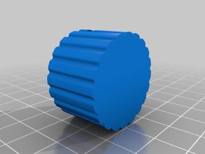 basic knob 3d printing 3d print model - Mito3D