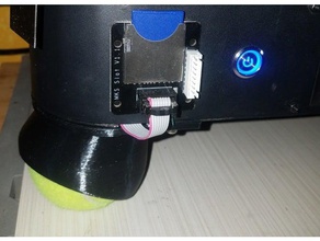 qq tennis-ball-feet-Dämpfer 3d Drucker Teile 3d print model - Mito3D