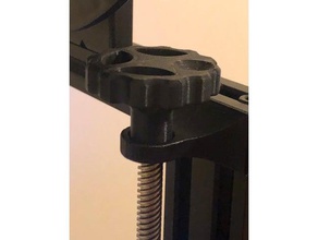 ender 3 lead screw support push fit 3d printer accessories bracket creality pro 3d print model - Mito3D
