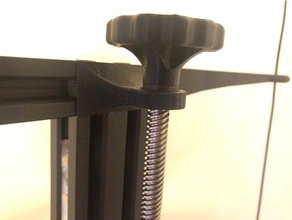 ender 3 lead screw support filament-guide 3d Drucker - Zubehör Halterung creality pro Blei-Schraube-Halterung 3d print model - Mito3D
