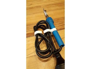 solder pen cable holder electronics soldering station tool 3d print model - Mito3D