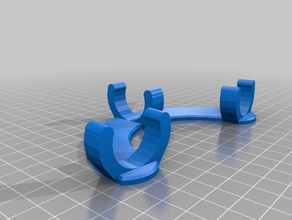 laundry machine hose retainer household 3d print model - Mito3D