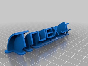 truex jr office customized 3d print model - Mito3D