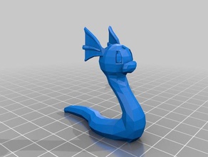 dratini sculptures figurine poke pokeball pokemon 3d print model - Mito3D