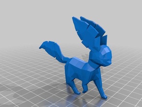 leafeon sculptures poke pokeball pokemon 3d print model - Mito3D