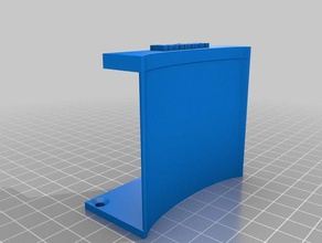 headset holder wall mount 3d printing 3d print model - Mito3D