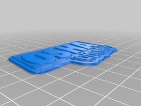osha delincuente 3d impresión 3d print model - Mito3D